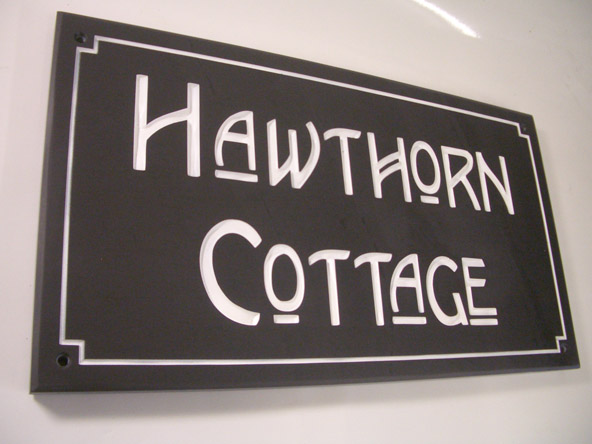 example of a house sign